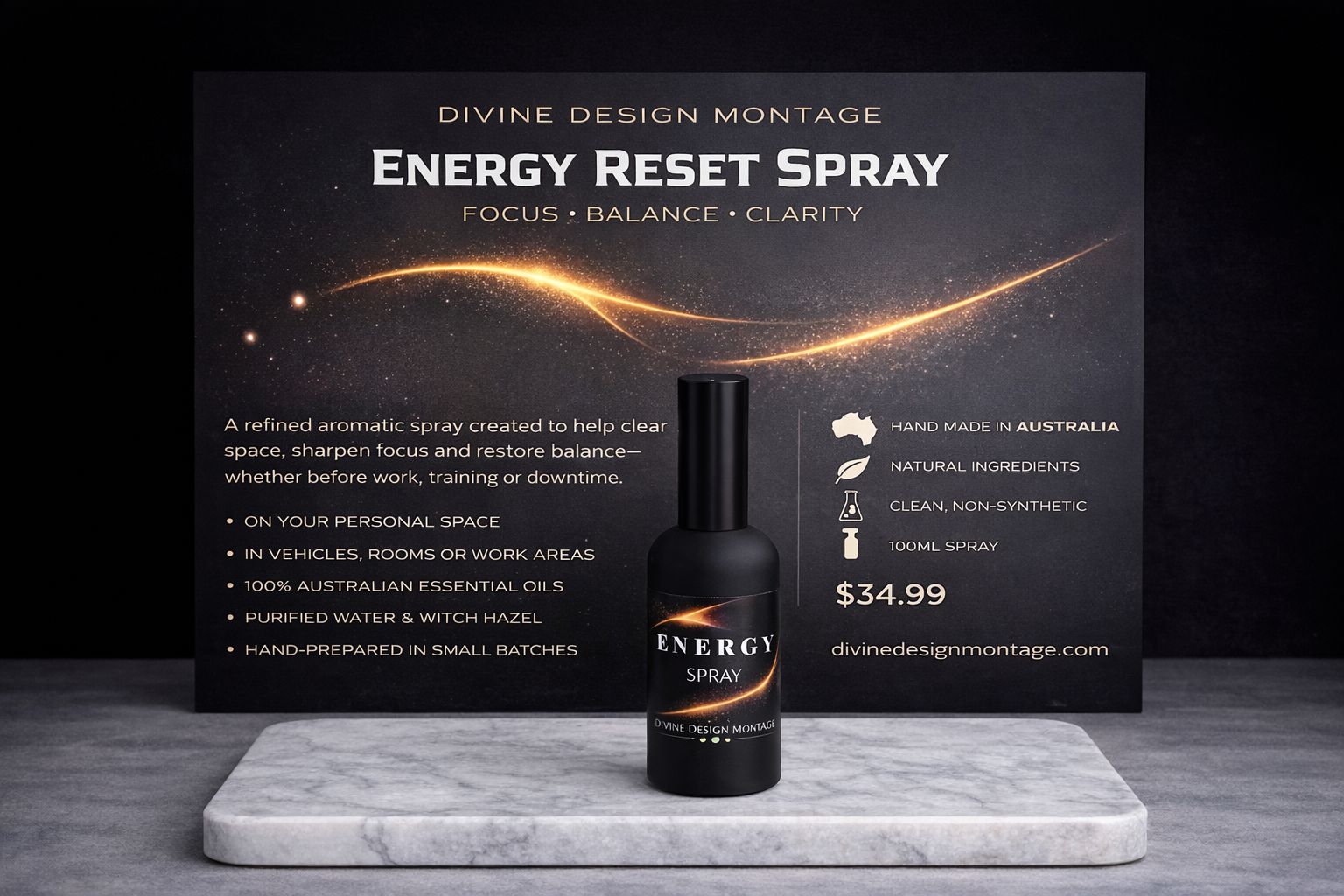 Energy Reset Spray